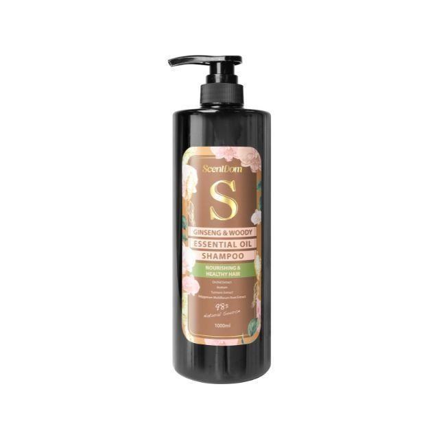 【ScentDom蘭都】人參木質精油調洗髮露(養髮健髮) 1000ml