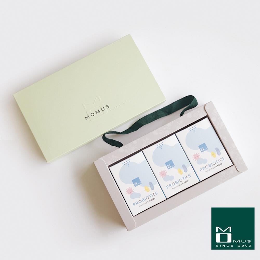 MOMUS 保健禮盒組-益生菌 14包入X3盒