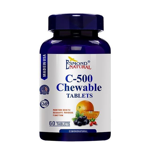 愛司盟維生素C500咀嚼錠 60錠/瓶