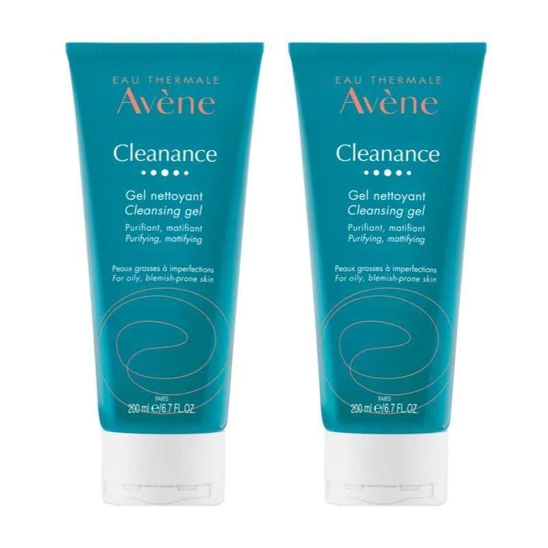 Avene雅漾 控油舒緩潔膚凝膠200ml 買一送一組