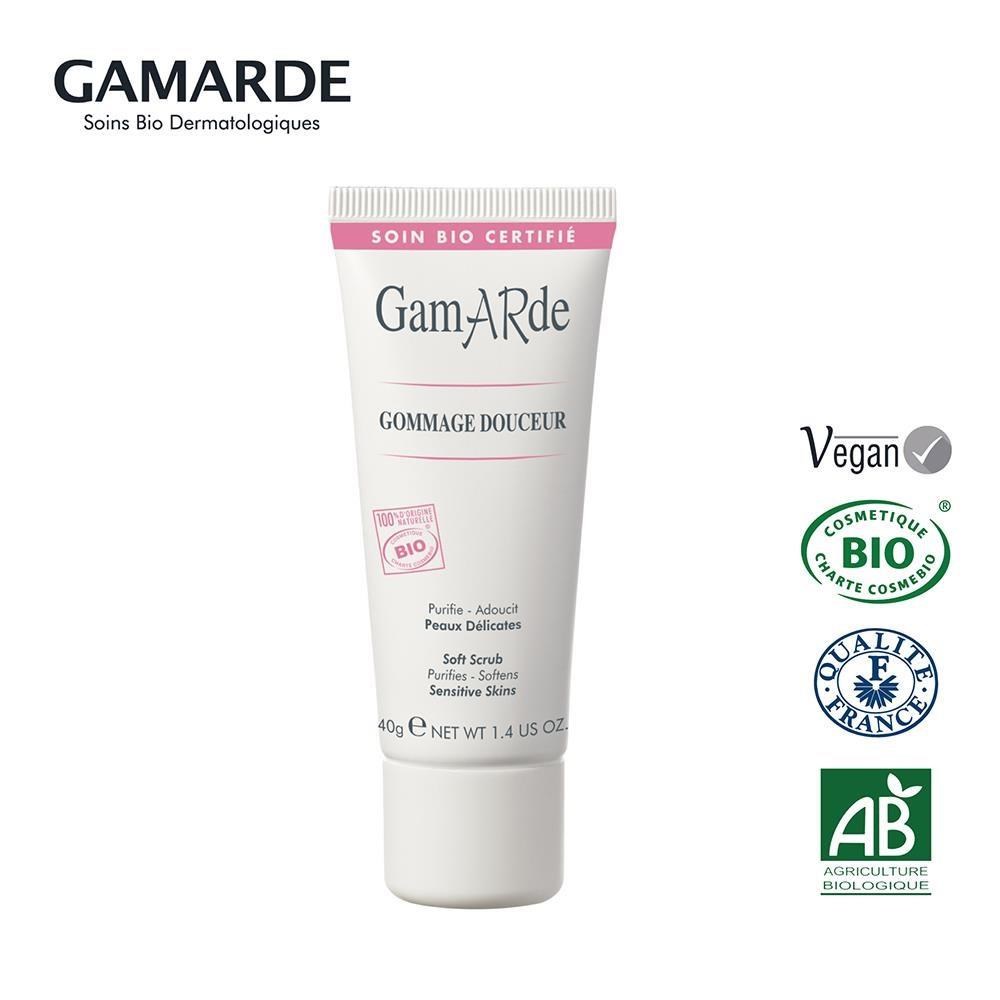 【GAMARDE 法國珂瑪德】輕柔臉部去角質霜 40g
