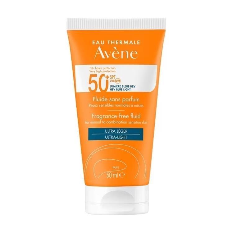 Avene 雅漾 超能輕感防曬液(無香)SPF50+ 50ml