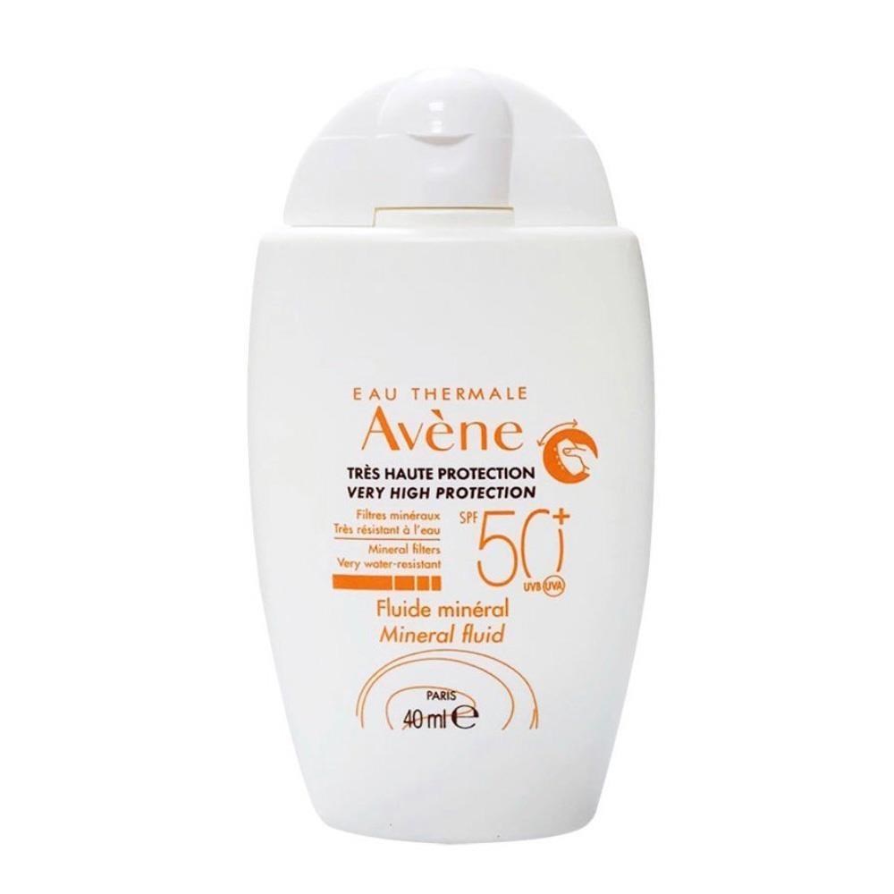 【雅漾】全效極護物理防曬液SPF50+ 40ml (白色罐)
