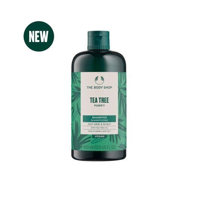 【THE BODY SHOP】茶樹淨化洗髮精-400ml