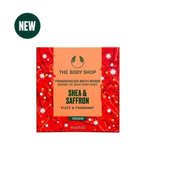 【THE BODY SHOP】暖蘊番紅花泡泡浴糖-50G