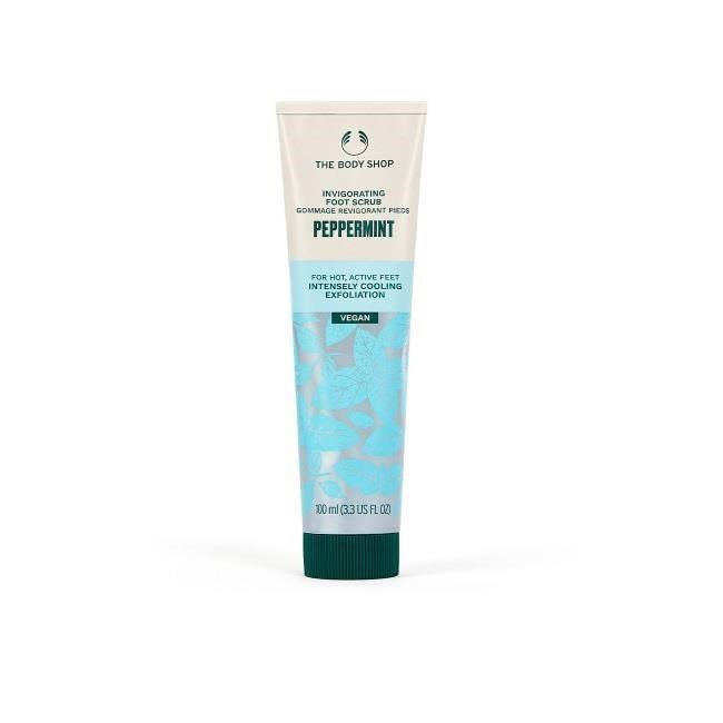 【THE BODY SHOP】薄荷舒緩足部磨砂膏-100ML