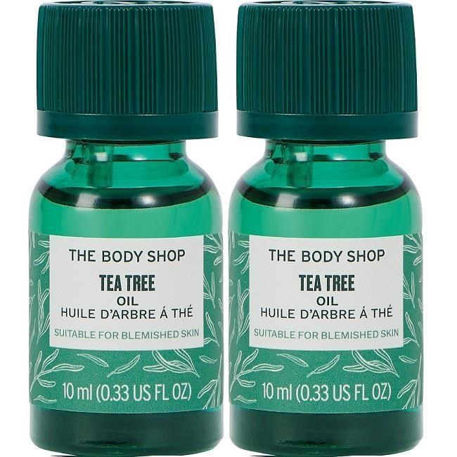 【THE BODY SHOP】茶樹精油10ML 2入組(年中限定)