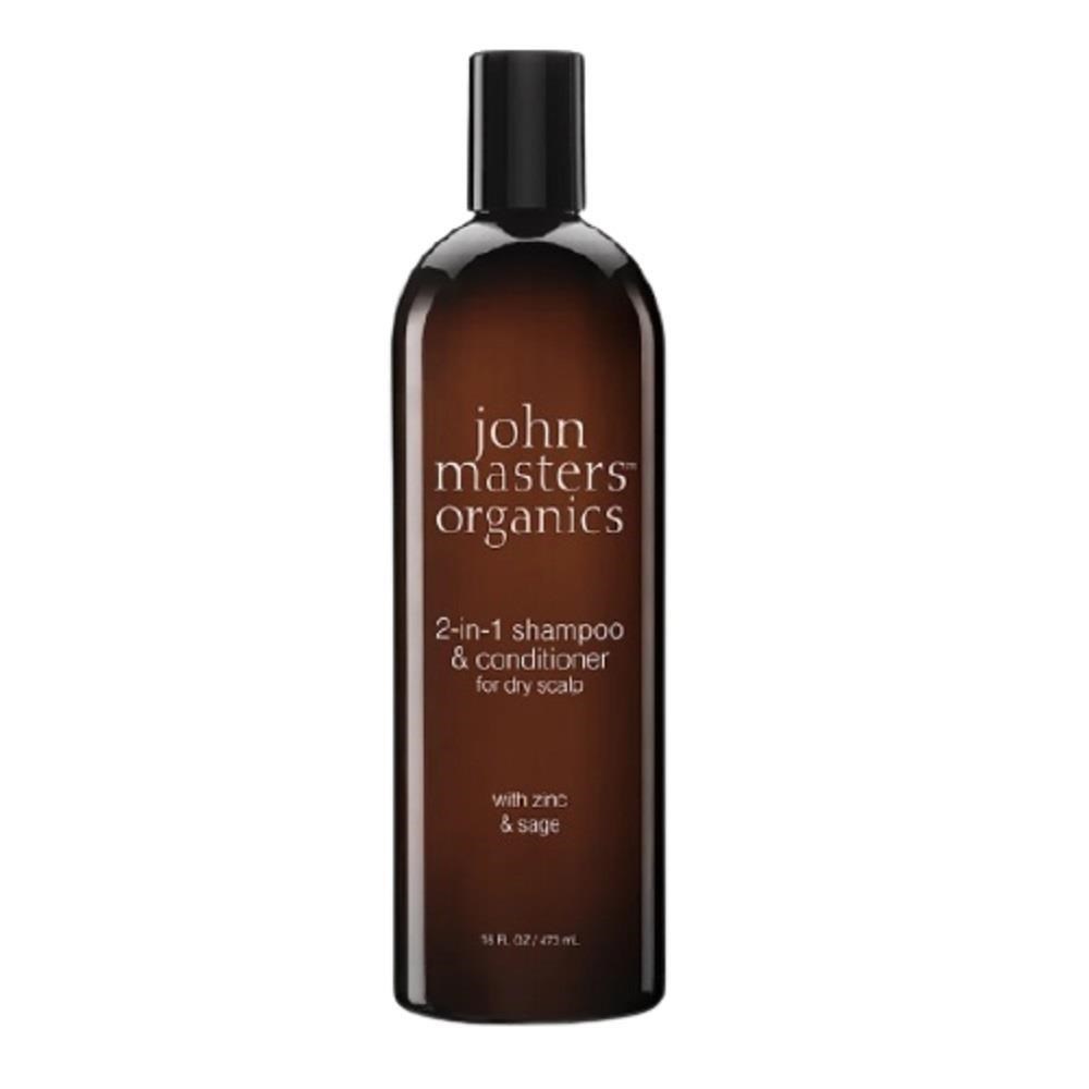 John masters organics 鼠尾草2合1護髮洗髮精473ml
