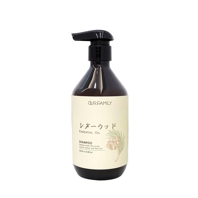【OUR FAMILY 一家人】 益生菌雪松療癒蓬淨髮浴 500ml