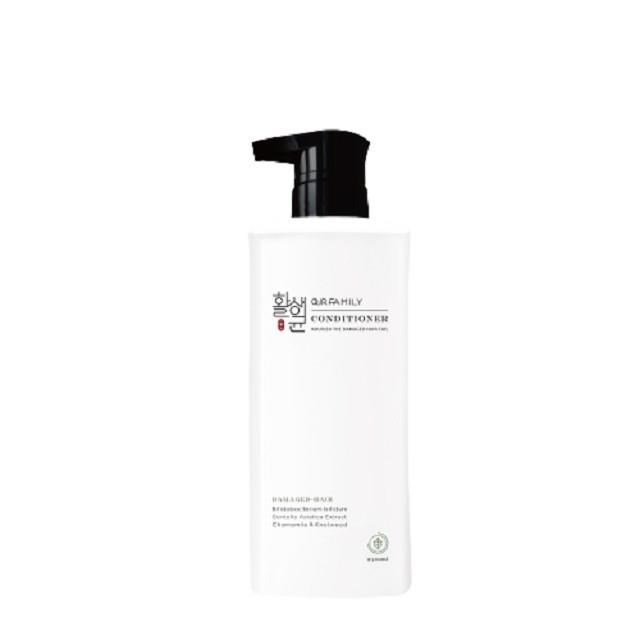 【OUR FAMILY 一家人】益生菌植敏柔順護髮膜 500ml(受損髮質)