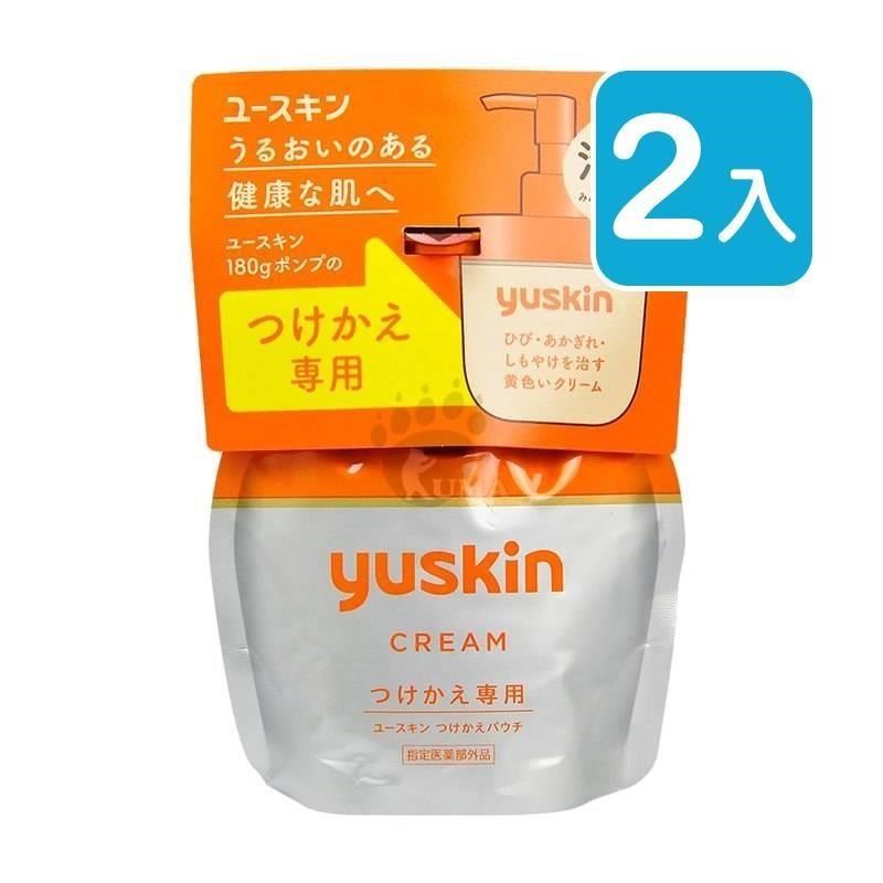 Yuskin悠斯晶 乳霜 180g (2入) 補充包