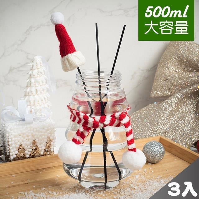【藻土屋】聖誕限定造型補充瓶500ml 贈聖誕配件組x3-聖誕樹款