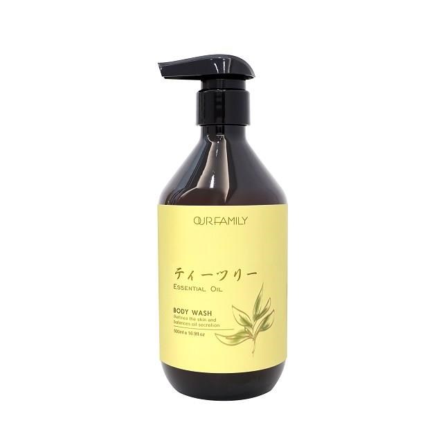 【OUR FAMILY 一家人】 益生菌茶樹療癒淨肌沐浴 500ml