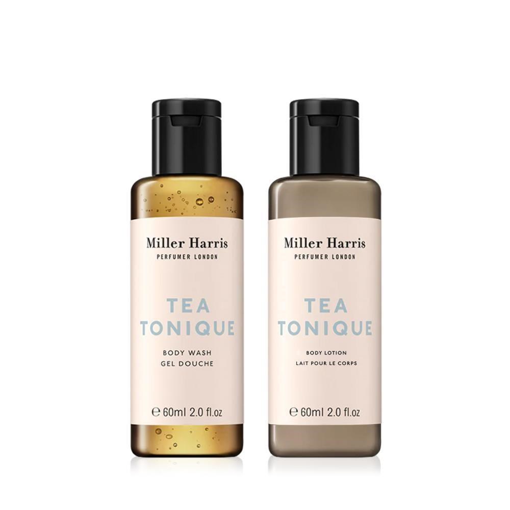 Miller Harris 午後伯爵舒活沐浴組 (沐浴膠60ml+身體乳60ml)