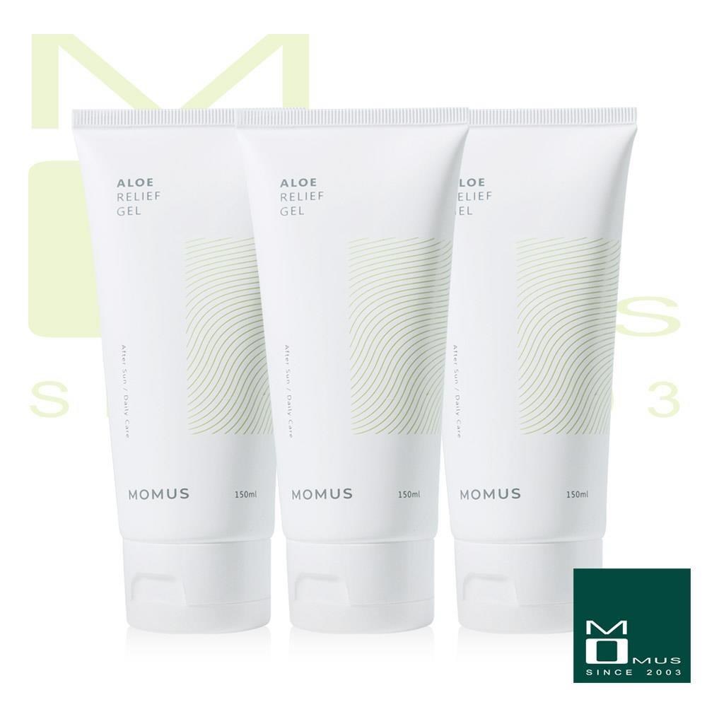MOMUS 蘆薈曬後舒緩凝膠(蘆薈膠) 150g ( 3入 )