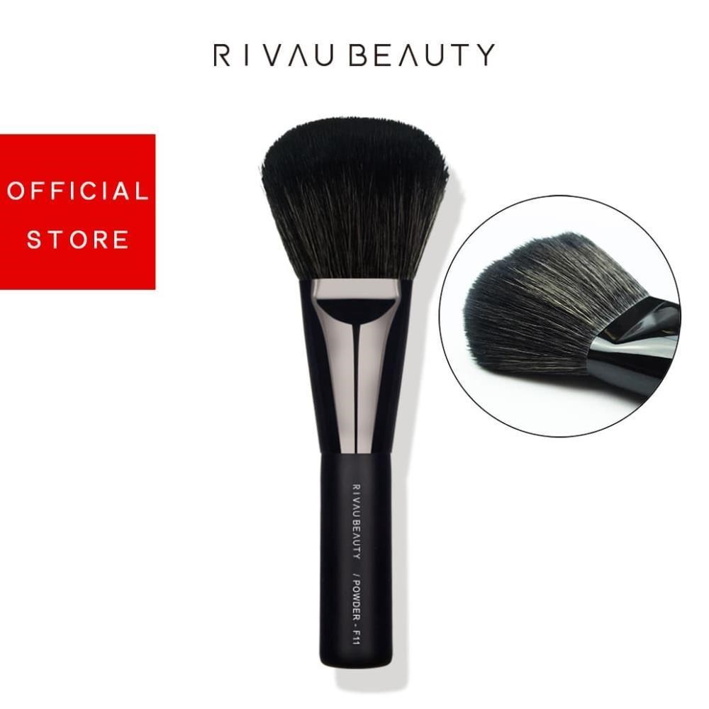 RIVAU BEAUTY / F11 大蜜粉刷-黑色系列 | 化妝刷具 可當大修容刷