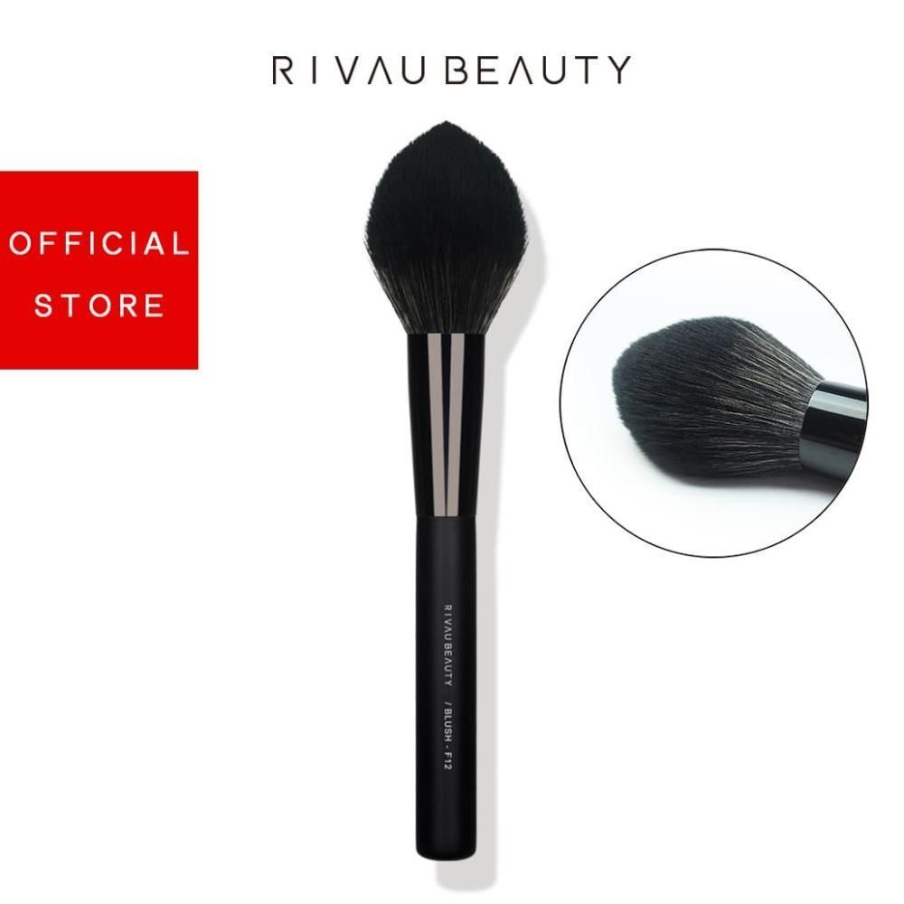 RIVAU BEAUTY / F12 腮紅刷-黑色系列 | 化妝刷具 可當蜜粉刷