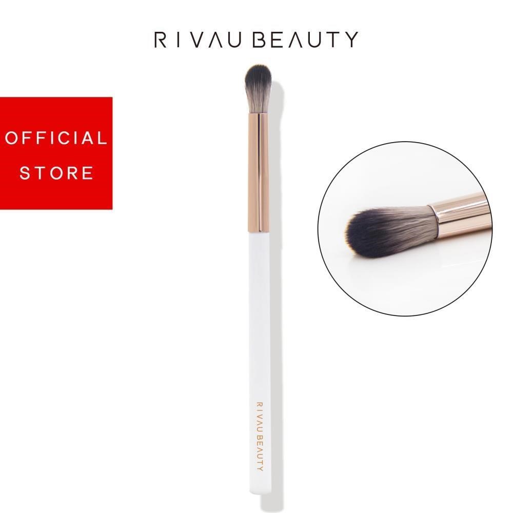 RIVAU BEAUTY / E61暈染刷 - 極簡白色系列 | 柔軟纖維毛 眼影刷 化妝刷具
