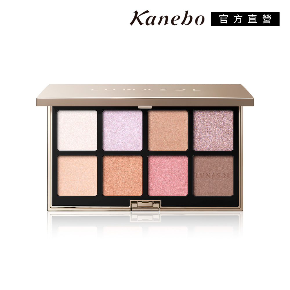 KANEBO 佳麗寶 LUNASOL 晶巧霓光眼彩盤 14g-金炫特藏版#EX04