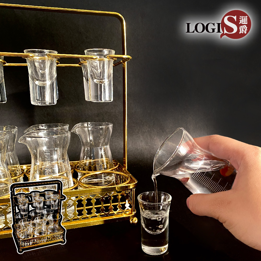 LOGIS 金韻琉光6對酒具 酒杯【CUP-GA6】