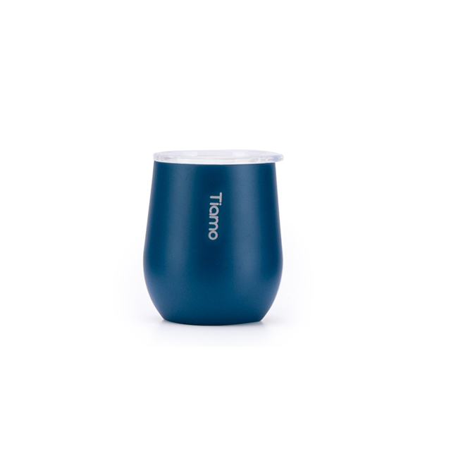 Tiamo 真空陶瓷弧形杯 200ml-藍色(HE5156BL)