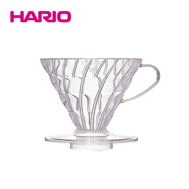 HARIO V60透明02樹脂濾杯 VDR-02-T
