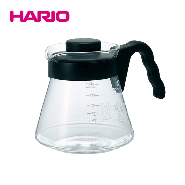 HARIO V60好握02黑色咖啡壼700ml VCS-02B