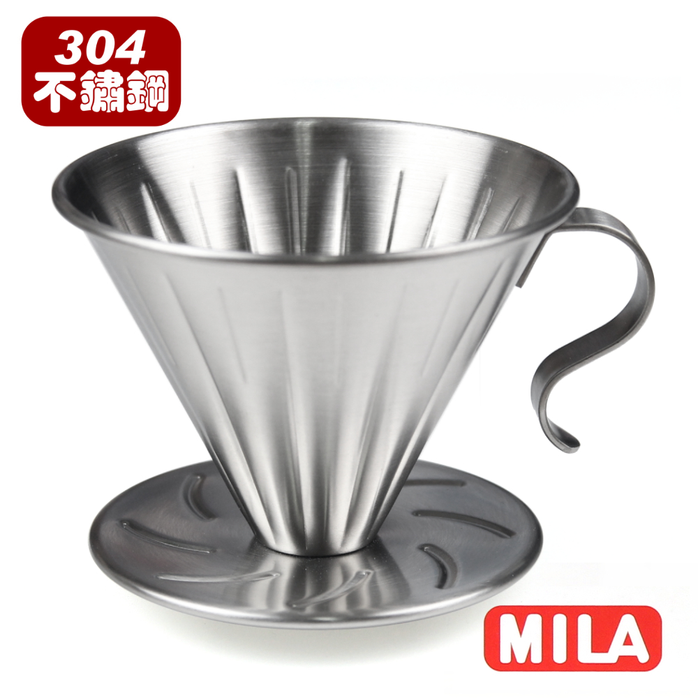 MILA 不鏽鋼咖啡濾杯(1-2cup)