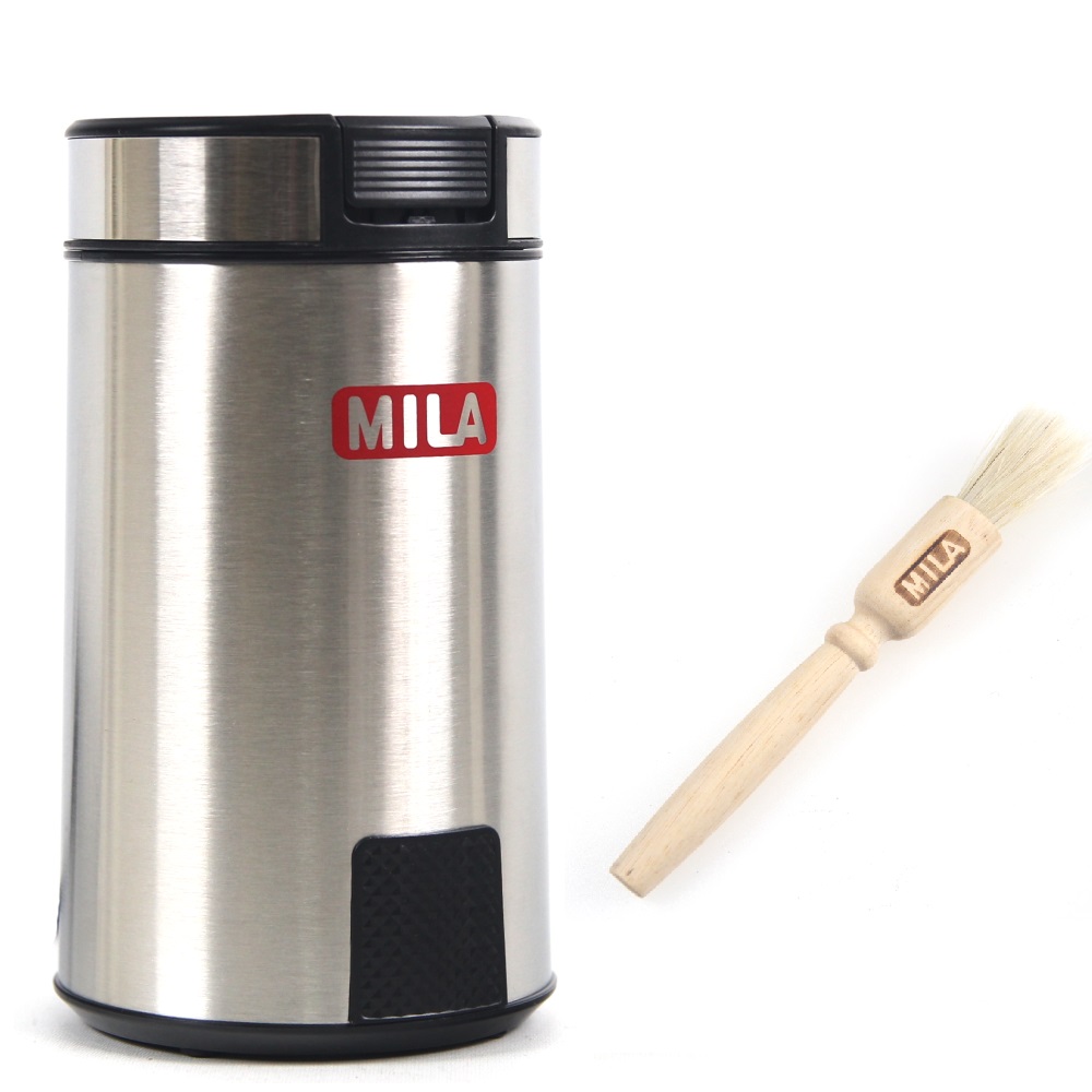 MILA 電動磨咖啡豆機(研磨機)-黑-加贈清潔毛刷