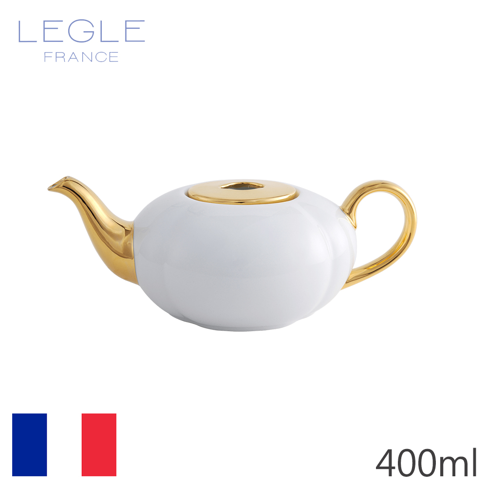 【LEGLE】法國如意茶壺-400ml-全金