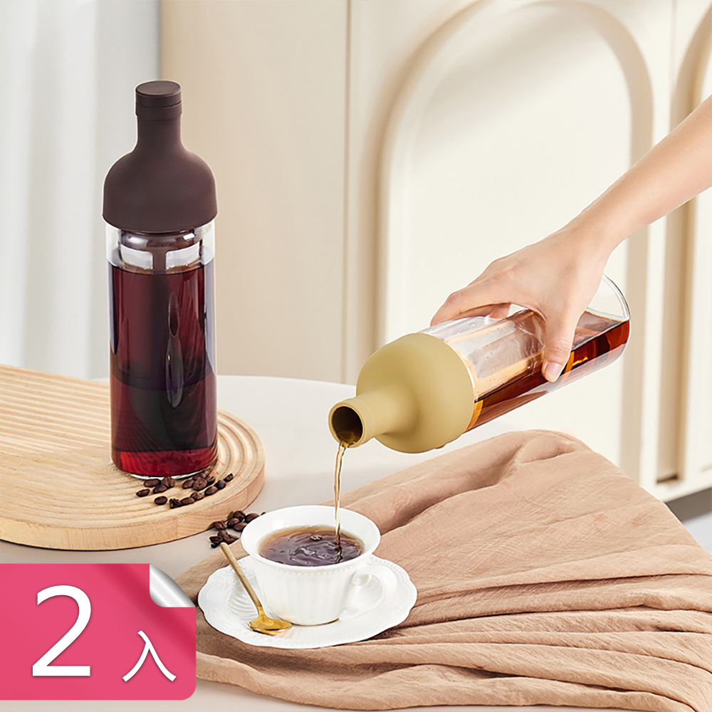 【茉家】安心材質香醇慢釋冷萃咖啡壺-2入