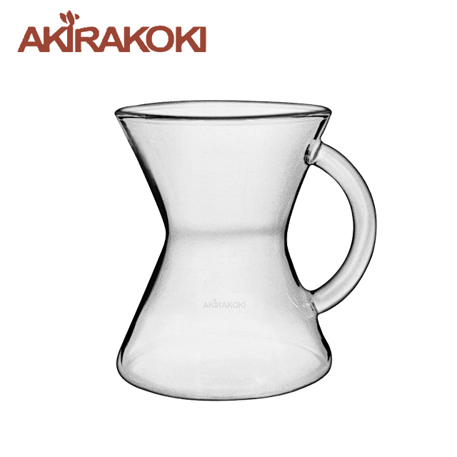 AKIRAKOKI 迷你玻璃馬克杯咖啡壺 300ml