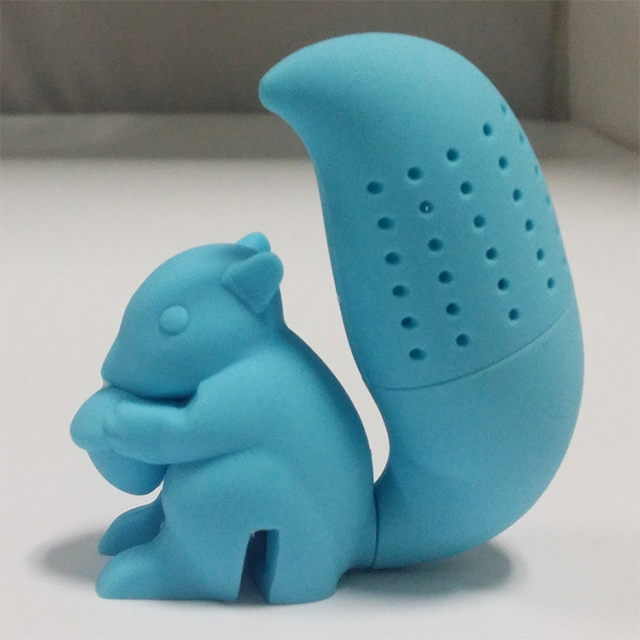 《Stylelife》創意濾茶器-藍色松鼠