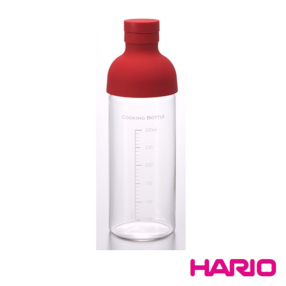 【HARIO】迷你酒瓶紅色調味瓶300/CKB-300-R