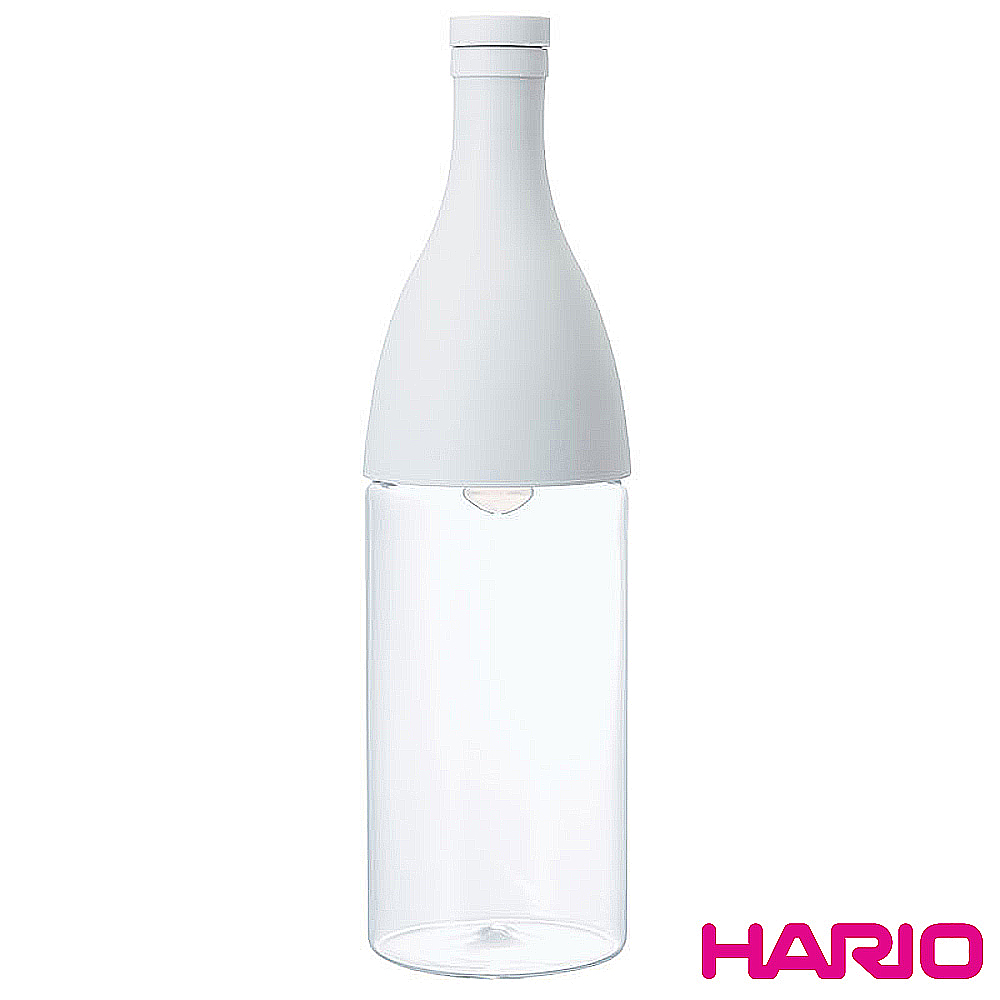 【HARIO】AISNE香檳瓶白色冷泡茶壺/FIE-80-PGR