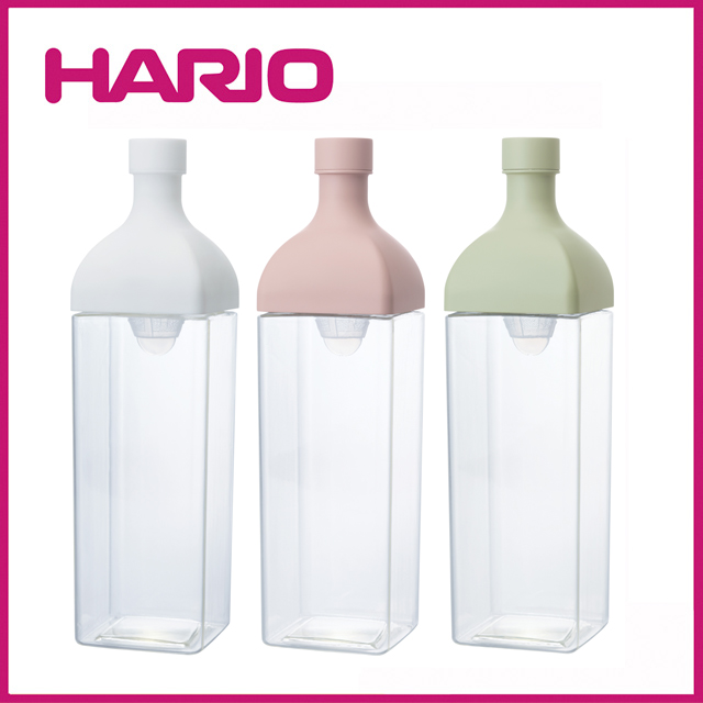 【HARIO】方形白色冷泡茶壺 / KAB-120系列