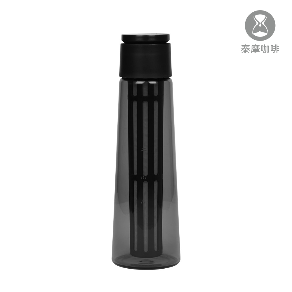 【TIMEMORE 泰摩】冷萃咖啡 冰錐冷泡瓶 600ml 黑色(冷泡瓶 玻璃瓶 冷泡茶)