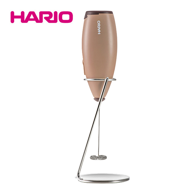 HARIO 棕色電動奶泡器 CZ-1BR