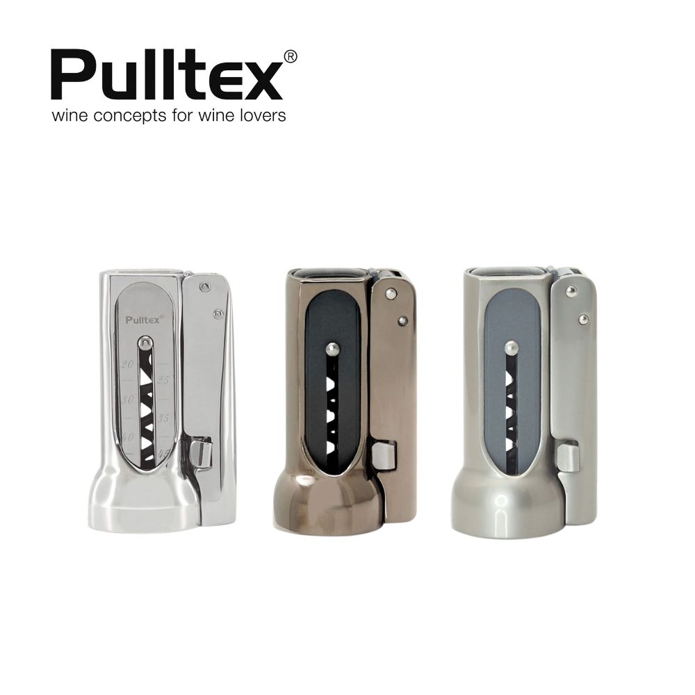 【Pulltex】西班牙Brucart握壓式開瓶器 附真皮套 多色可選