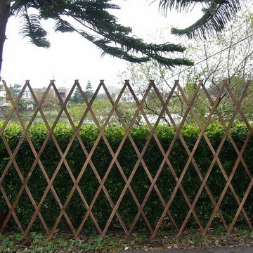 《園藝家》燻木伸縮籬笆(120cm)