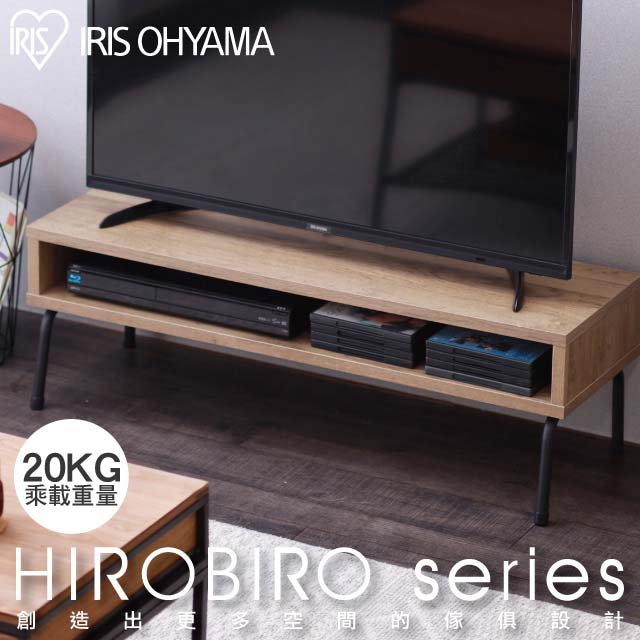 【IRIS OHYAMA】日本愛麗思木質居家時尚電視櫃 IWAB1000