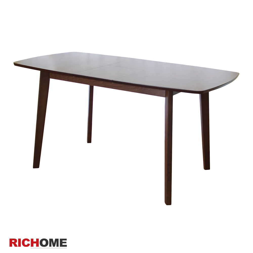 【RICHOME】可延伸實木餐桌