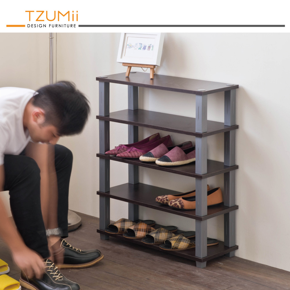 TZUMii 艾爾頓四層方管鞋架