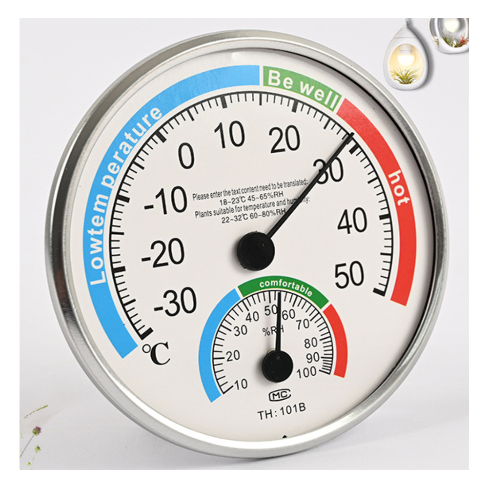 指針式溫度計-鋁合金框