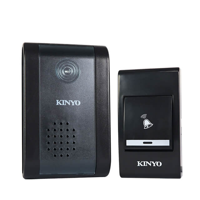 KINYO交流式遠距離無線門鈴DBA389