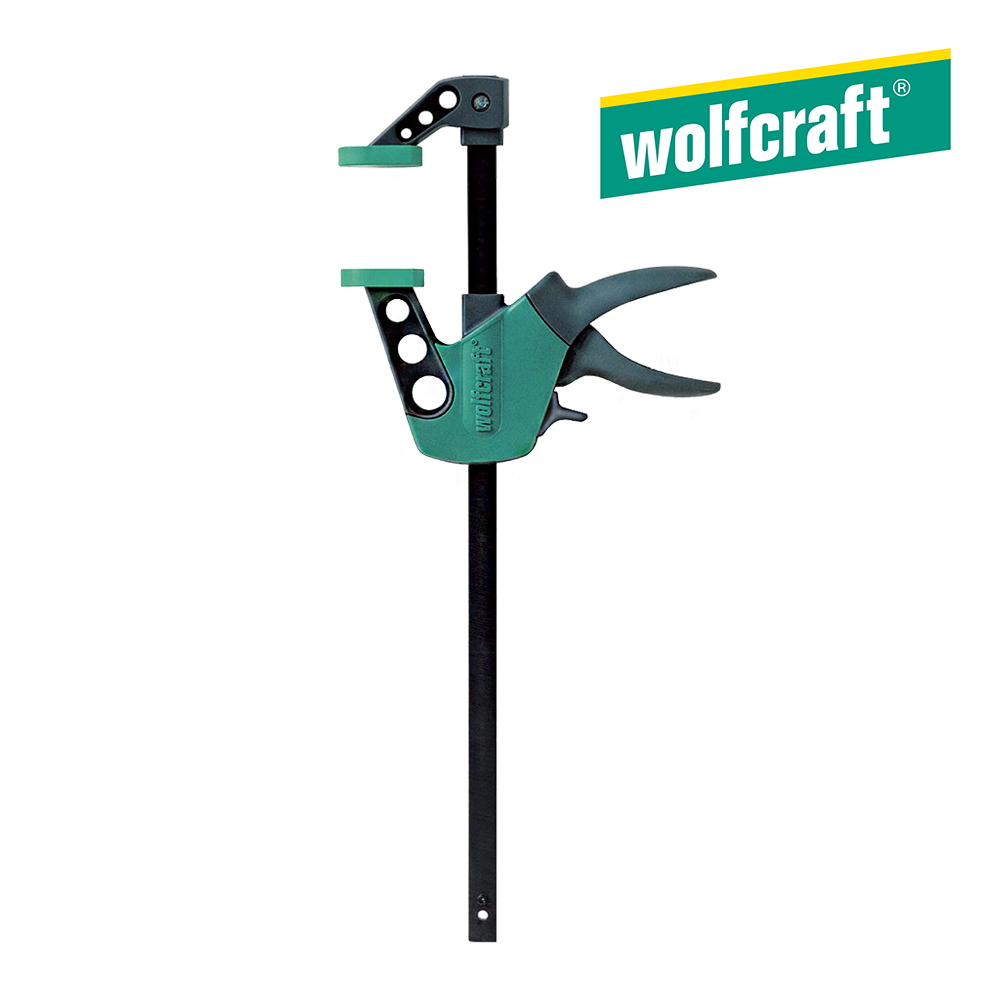 【Wolfcraft】槍型快速固定夾 -300mm