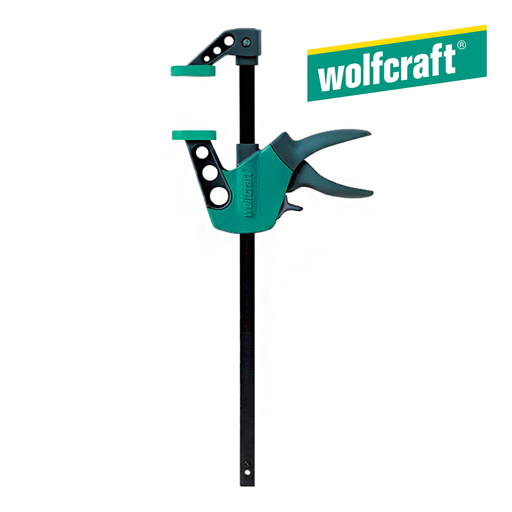 【Wolfcraft】槍型快速固定夾 -500mm