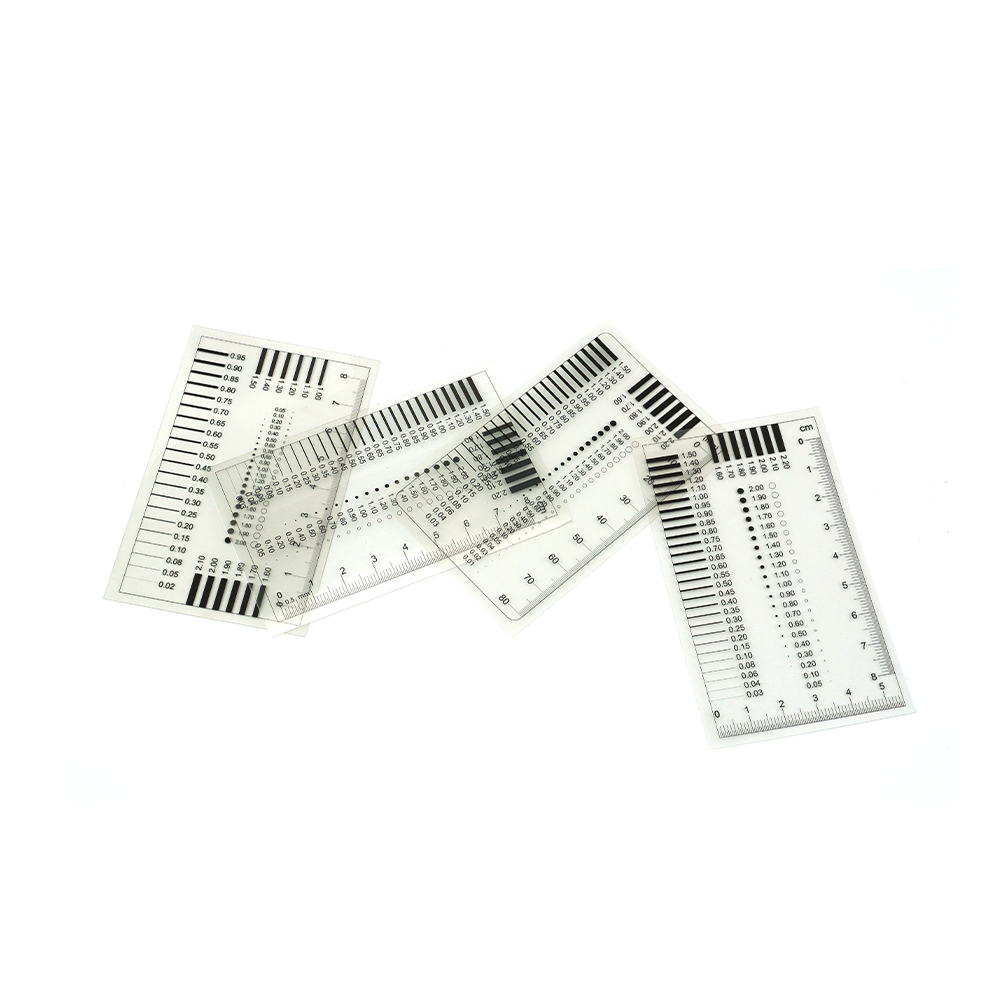 頭手工具 品檢卡 MIT-DDC06-3 點規 汙點卡 高透明 菲林尺 外觀對比 水泥裂縫規