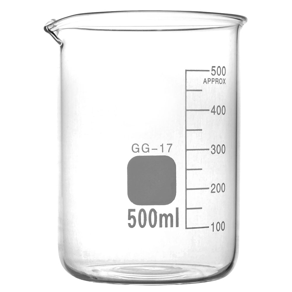180-GCL500 玻璃燒杯500ml(寬口)
