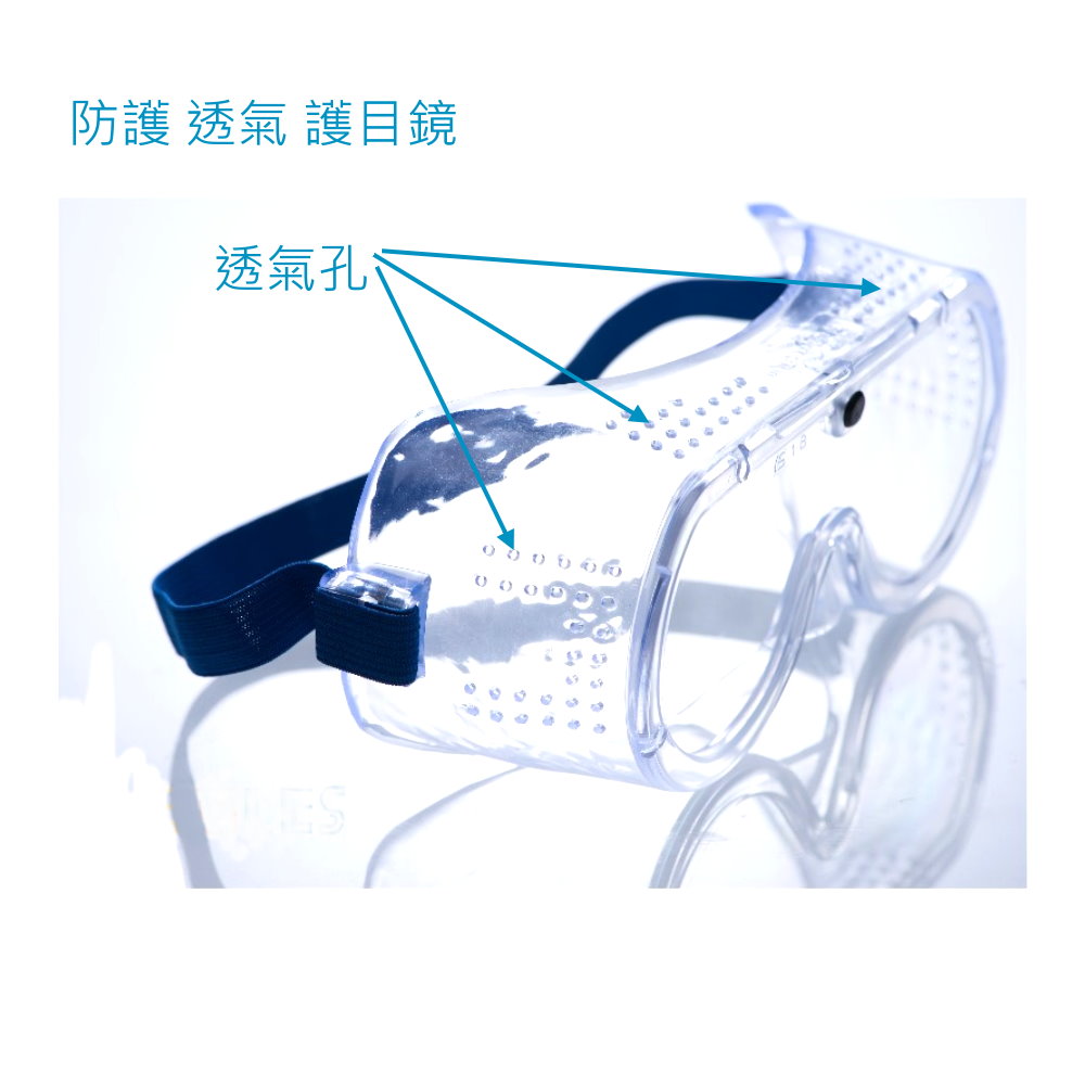 CNS防塵安全護目鏡SG-201-透明